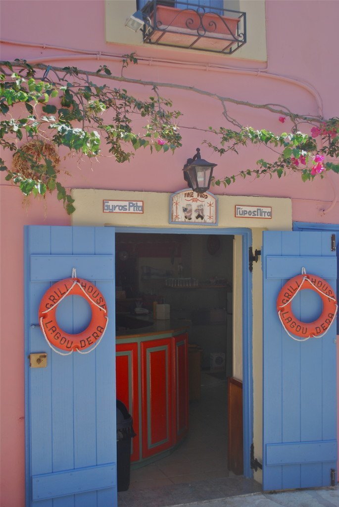 A restaurant Rick Steves might approve of in Fiskardo, Kefalonia Greece