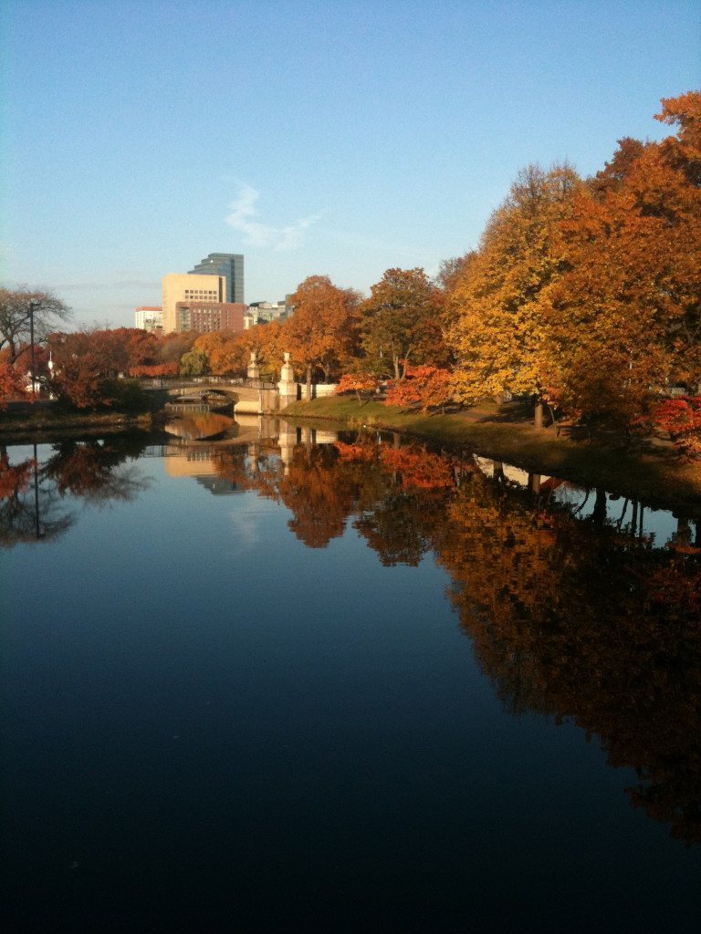 Fall view in Boston