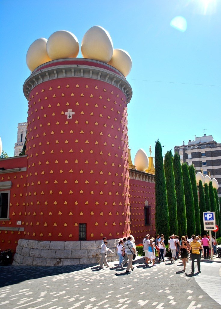 Salvador Dali Museum in Figueres, Spain
