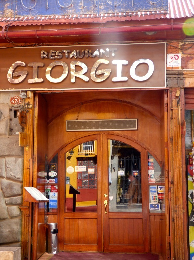 Giorgio's restaurant, Puno, Peru