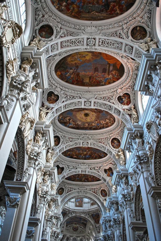 Saint Steven's Cathedral. Passau, Germany