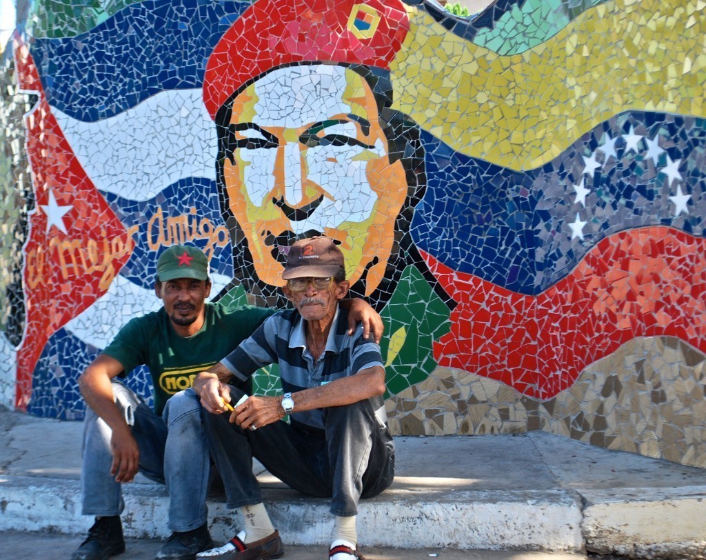 Jose Fuster mosaic of Castro