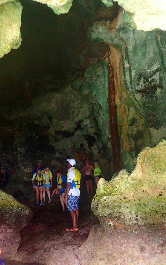 cave in Bay of Islands, Fiji
