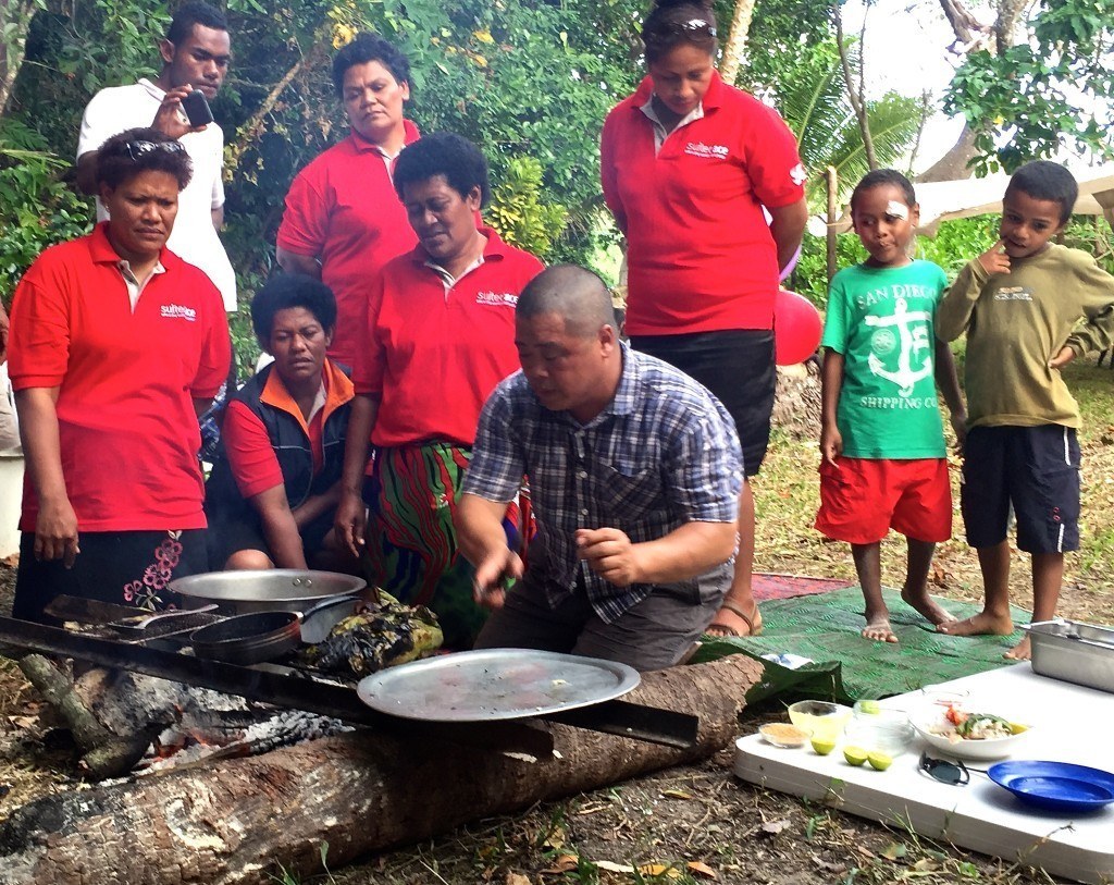 Chef Lance Seeto Lau Island Fiji