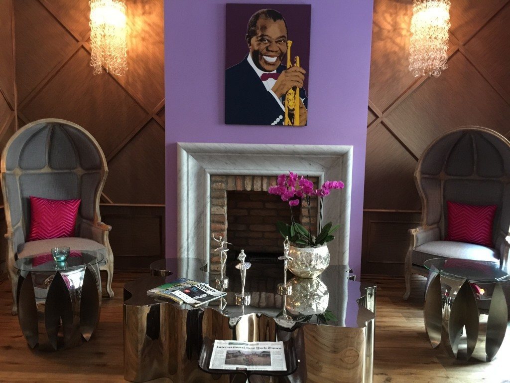 Louis Armstrong room at the Aria Hotel Budapest!