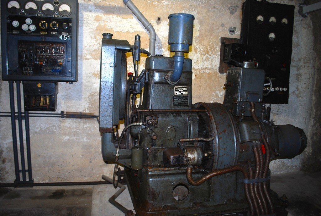 Underground Nuremberg diesel powered air conditioner