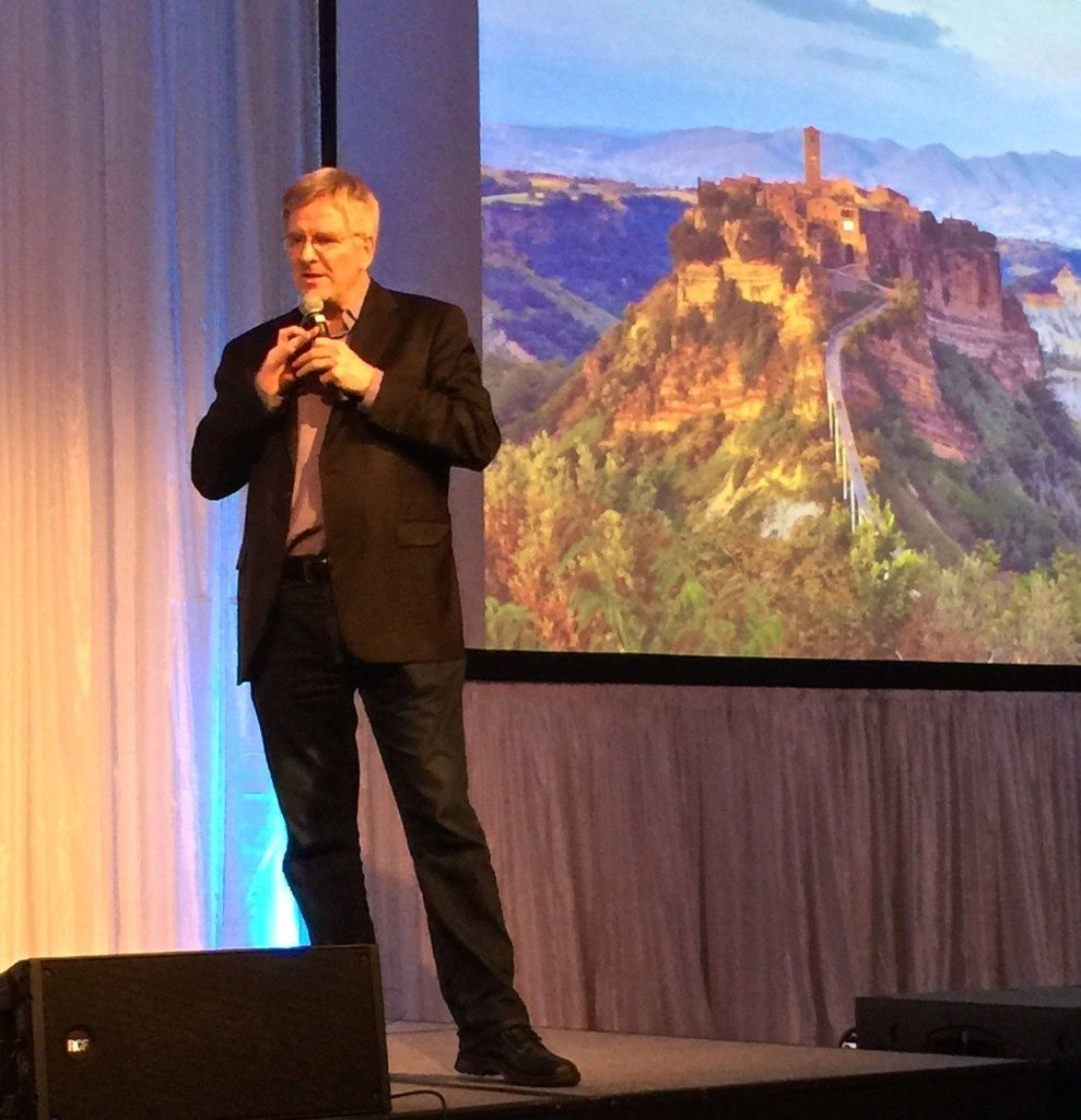 Rick Steves recently gave an interesting presentation in Naples Florida which we attended and comment on