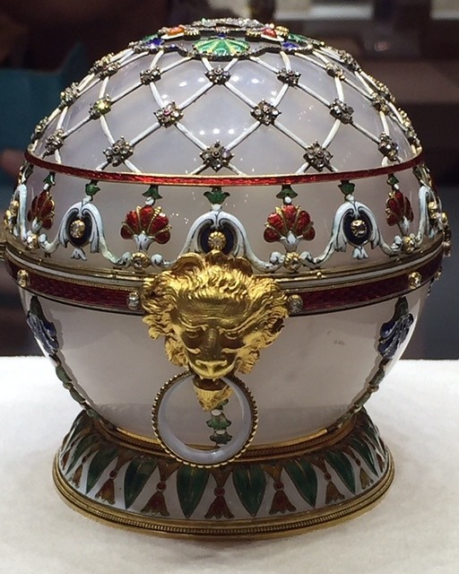 Faberge Renaissance Easter Egg Jewelry Box