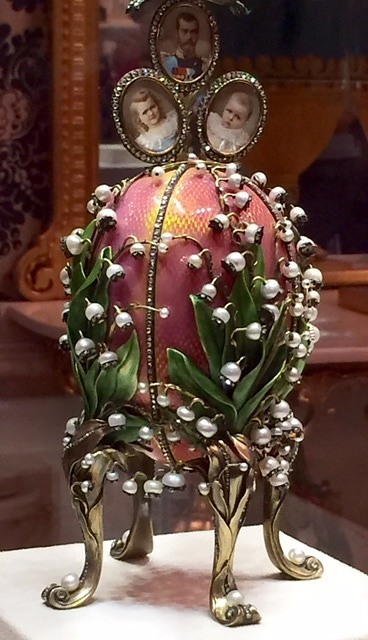The Lilies of the Valley Faberge Easter Egg