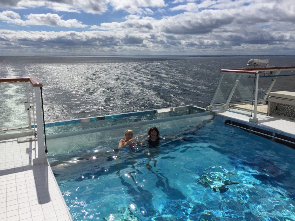 Viking Ocean Cruise infinity pool