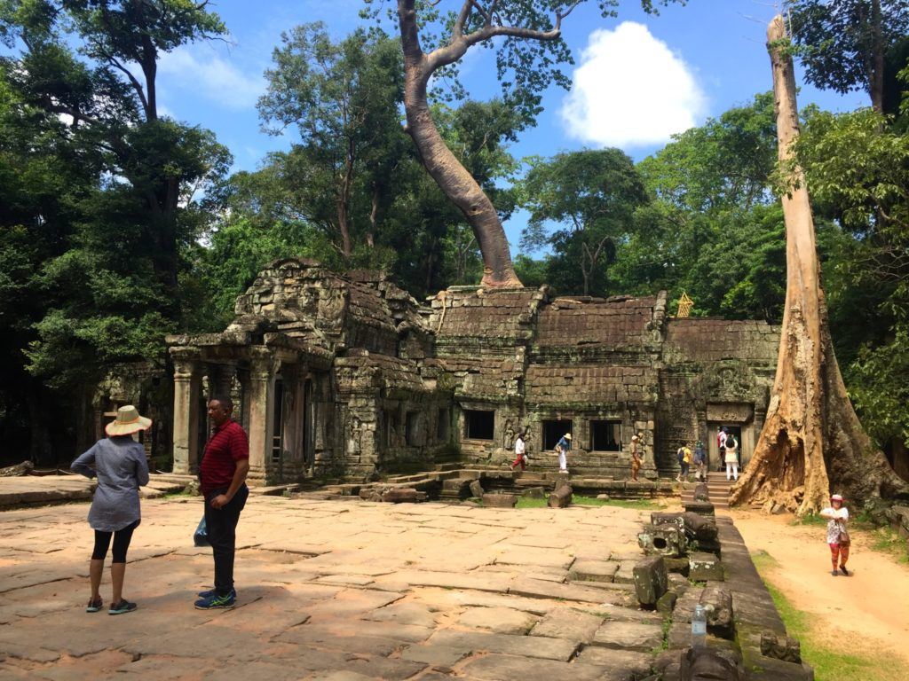 Cambodian temples Ta Prohm