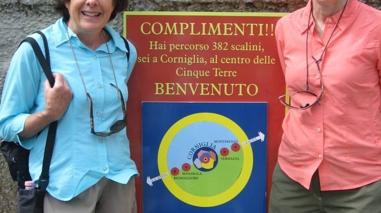 Find your crotch in Cinque Terre! Blonde did!