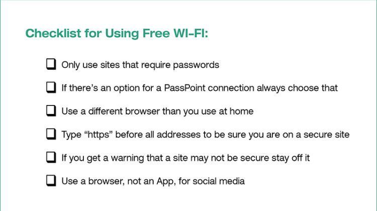 Using wi-fi safely when you travel